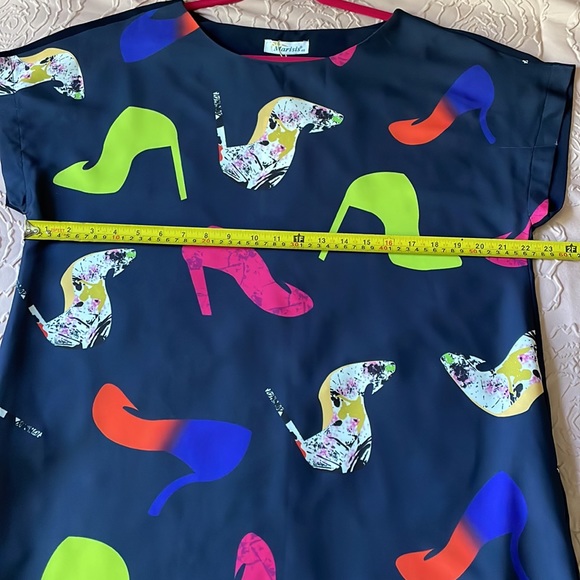 “Marisis” dark blue dress. Size XL - Picture 4 of 6